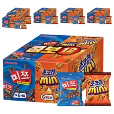 ORION 好麗友 巧克力餅乾組, Mini脆果 6入+巧克力迷你餅乾 6入, 6組