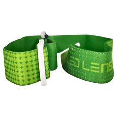 LENSER SEO專用頭燈帶 綠色，50%尼龍 25%聚酯纖維 25%聚氨酯，長度620mm，重量30g, 1個