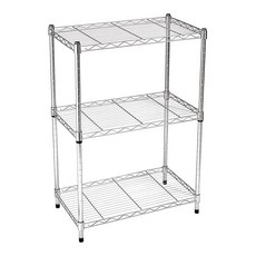 3層金屬置物架 750*350*900mm+輪子組, 單色, 3層