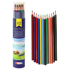 모닝글로리 유성 색연필, 12색, 1개