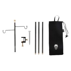 WellHike 玩客 鋁合金燈架 286g, 1個, 黑色