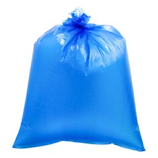 Life smile 垃圾分類塑膠袋 平版 藍色 100入, 1個, 100L