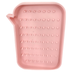 minono 米諾諾 可瀝水矽膠香皂盒 6個, 顏色隨機, 1組