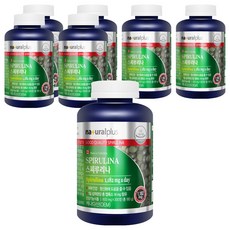 내츄럴플러스 스피루리나, 300정, 7개