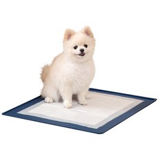 DEOPLLAE Pet 狗清潔防滑矽膠布, 深藍色, 1個