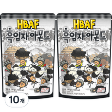 바프 흑임자 아몬드, 190g, 10개