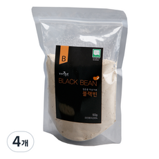 디자인농부 검은콩미숫가루블랙빈, 500g, 4개