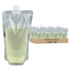 MOMSQUEEZE 吸嘴飲料袋, 300ml, 25個, 1組, 18 x 12cm