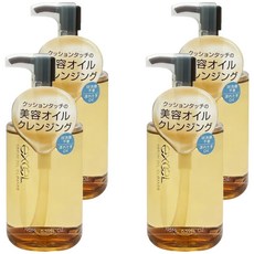 EXCEL 淨潤煥顏卸妝油 4瓶組-日本卸妝油 深層清潔 保濕滋養, 195ml, 4瓶