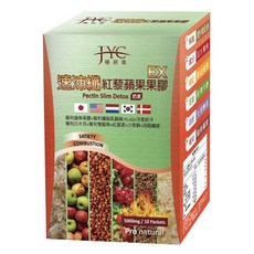 JYC 極研萃 速沛纖紅藜蘋果果膠, 10包, 5.5g, 1盒