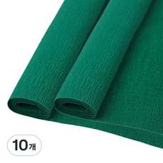 마다꾸미 주름 구김지 딥그린, 50 x 250 cm, 10개