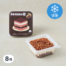 록키 두부 티라미수 밤 (냉동), 90g, 8개