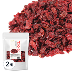 국산 산수유, 300g, 2개