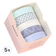 Like Zone 手帳紙膠帶, 5個, D款