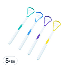 스탠다드리빙 3단 혀클리너 4종 세트, 5세트