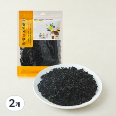 해살이 황토가마에 구운 자른미역, 2개, 200g
