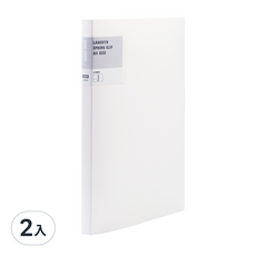 連勤 pp馬卡龍色系彈簧夾 lc-612 w 右中, 白, 2入