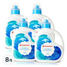 DoubleHeart 幼兒用洗衣精, 1.2L, 8個
