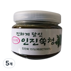 한강 진사댁 진하게 달인 인진쑥청, 500g, 1개입