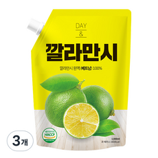 데이앤 깔라만시 원액, 1L, 3개