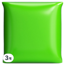 데일리온 부드러운 찰흙 100g, 그린, 3개