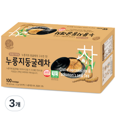 우리차 누룽지 둥굴레차, 1.5g, 100개입, 3개