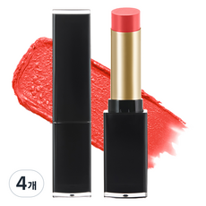 네이처리퍼블릭 립 스튜디오 인텐스 새틴 립스틱 뉴블랙, 02 핑크티, 4개