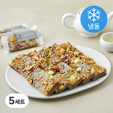 떡편 영양찰떡 흑미 5개입 + 흑깨 5개입 세트 450g (냉동), 5세트