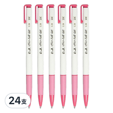 O.B 中性筆 附贈品, 238-6P, 24支