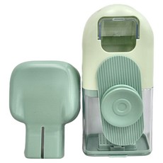 HOOPET 掛籠式餵食器自動蓄水器 800ML飲水機 870ML, 薄荷綠, 1個