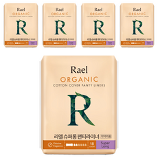 LAEL 棉質護墊, 18片, 5包, 超長型(19cm)