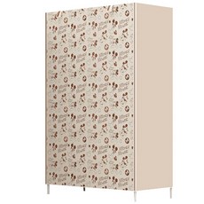 SAERON Ruth簡易鞋櫃 5層, 字符米色