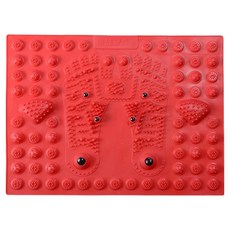 腳底按摩墊, 1個, 紅色