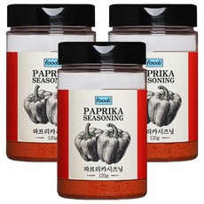애드쿡 파프리카 시즈닝, 120g, 3개