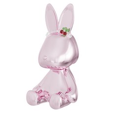 THREENINE Bunny Bunny 車用芳香劑 主體 + 香氛組 粉紅色, 潔淨棉, 1套