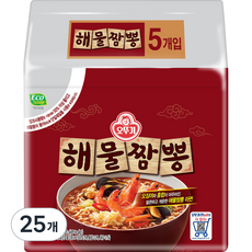 오뚜기 해물짬뽕 120g, 25개