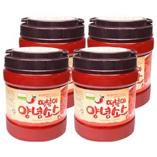 칠갑농산 떡볶이양념소스, 4개, 2kg