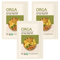올가홀푸드 유기농 부침가루, 350g, 3개