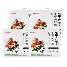 서울우유 검은콩 호두 아몬드 두유, 190ml, 80개
