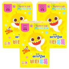 TAEYANG LIFE HEALTH 碰碰狐鯊魚寶寶維他命粉包, 120g, 3盒