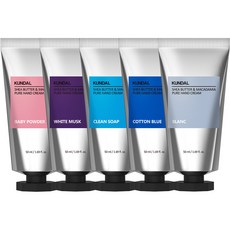 KUNDAL 昆黛爾 乳木果油夏威夷豆護手霜 月光系列 5入, 1組