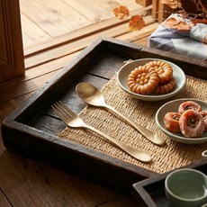 孩童湯匙+叉子, 單色, 1組, 湯匙+叉子