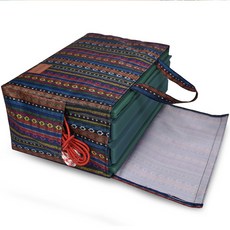 BUCK703 公平的阿米爾壓花3-階段露營馬特 +包, 混色