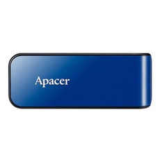 Apacer 宇瞻 USB 2.0 隨身碟 AH334 獨特流線造型 隱藏式推鈕設計 一體成形吊飾孔, 32GB, 1個
