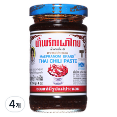 MAEPRANOM 泰式辣椒醬, 114g, 4個
