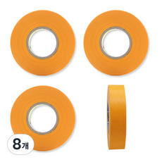 OON 마스킹 테이프 1.8cm x 50m, 8개