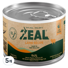 질 전연령 강아지 습식 주식캔, 170g, 5개, 양