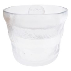 Homely Zakka 一夜漬淺漬缽玻璃醃漬罐+玻璃重石 直徑 12.5 x 9.5cm 杯蓋直徑 9.5 x 1.5cm, 640ml, 1個