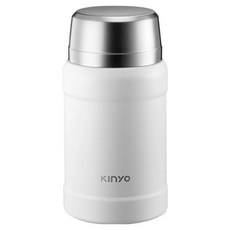 Kinyo 316不鏽鋼真空燜燒罐 KIM-48, 白色, 800ml, 1個