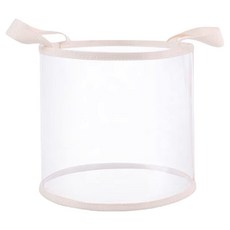 美得像專櫃 透明玩具收納袋/桶 大, 1個, 透明色